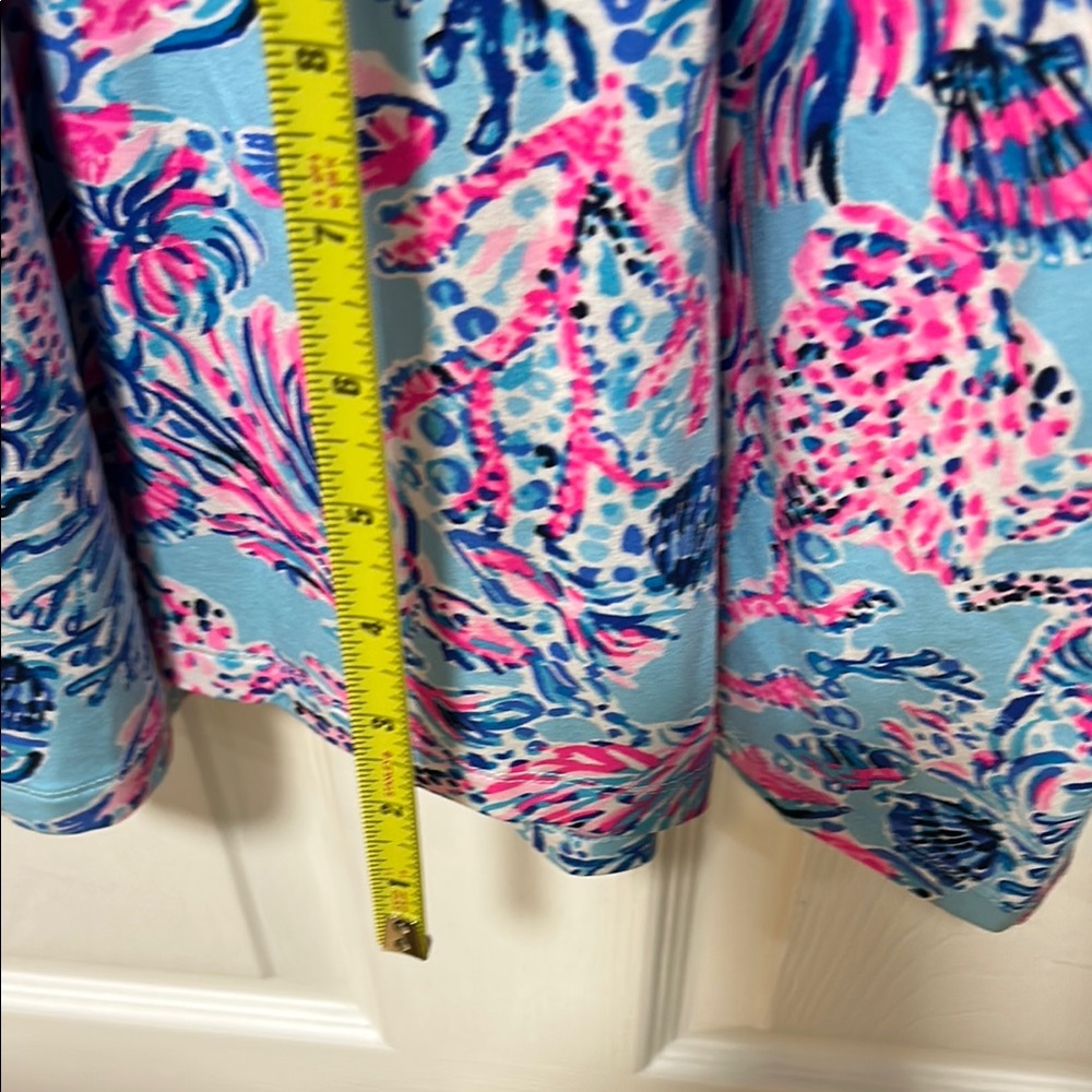 Lilly Pulitzer Blue and Pink Floral Maxi Dress-NWT - Picture 12 of 12